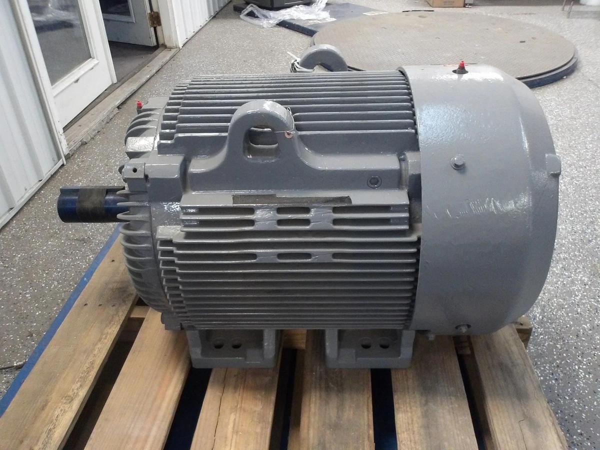 Used BALDOR 100 HP MOTOR, 460 V, 1785 RPM, FR 405T, #325126G REMANUFACTURED