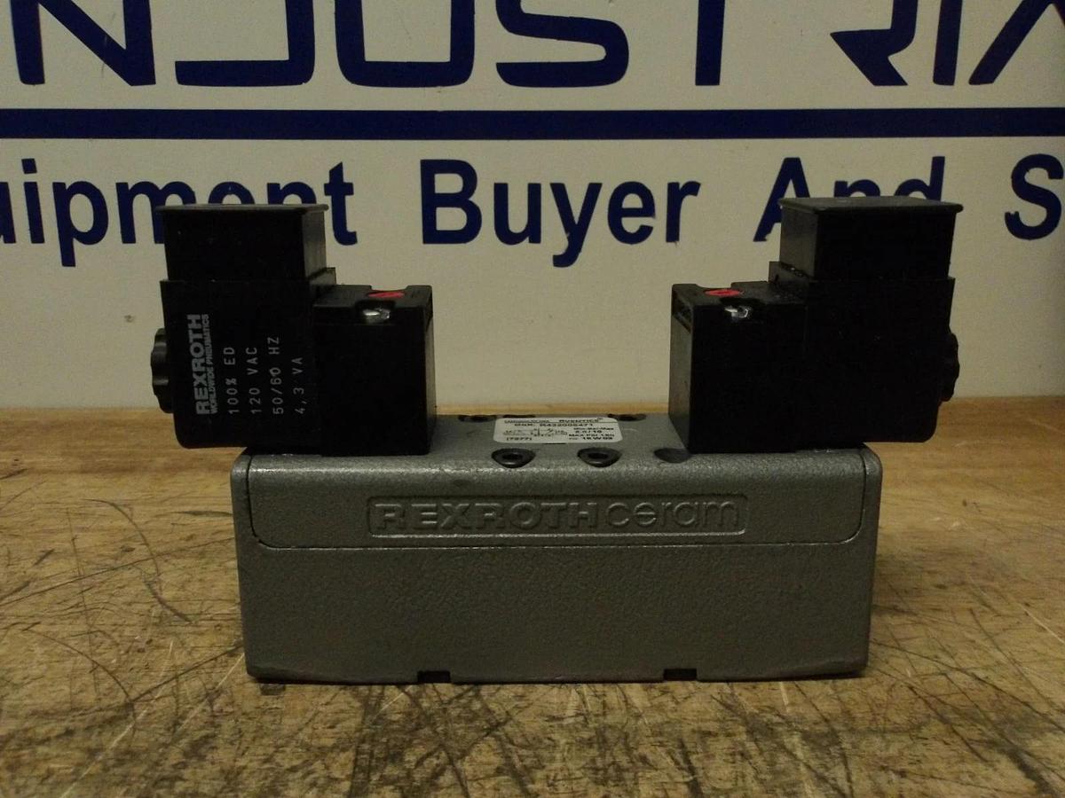 AVENTICS R432006471 PNEUMATIC SOLENOID DIRECTIONAL VALVE, #561022G NIB