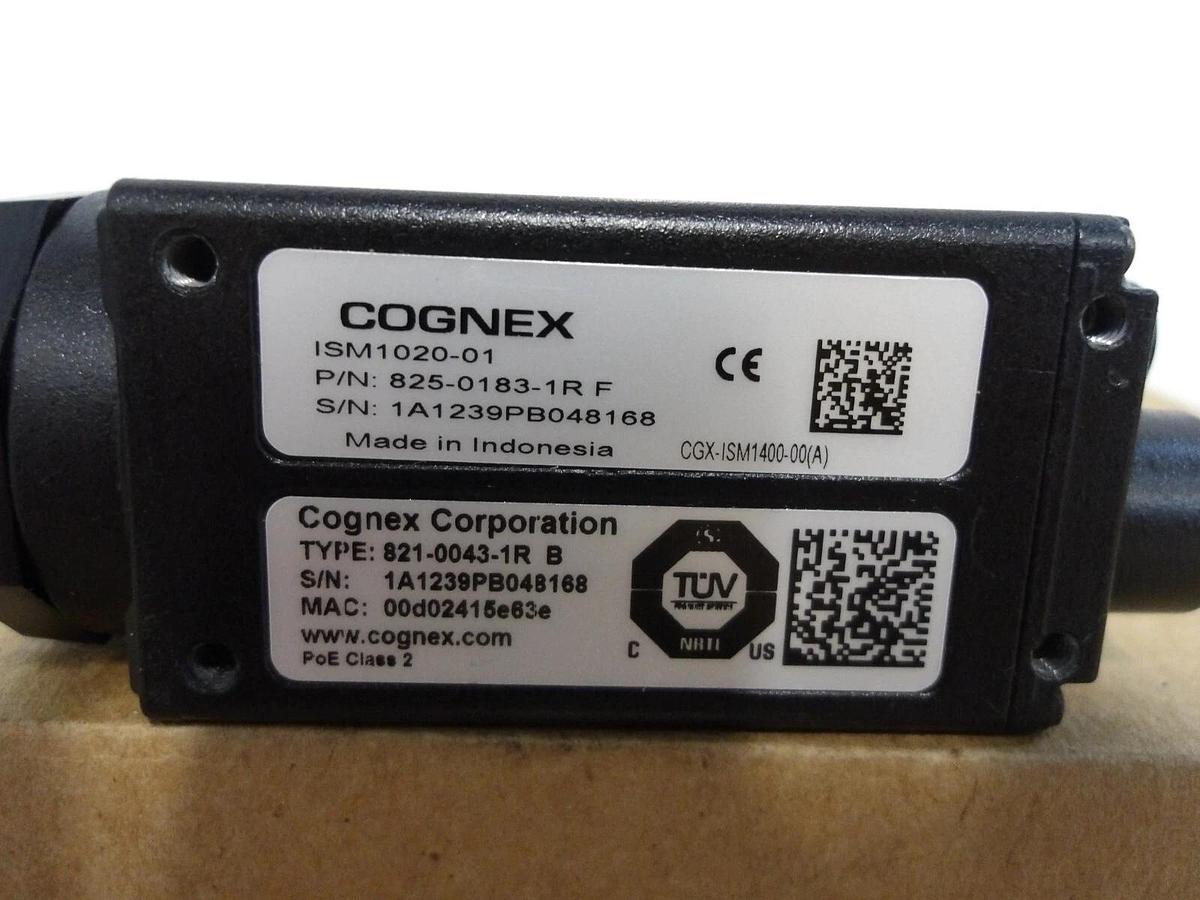 COGNEX ISM1020-01 IN-SIGHT CAMERA 821-0043-1RB, #422251G NIB