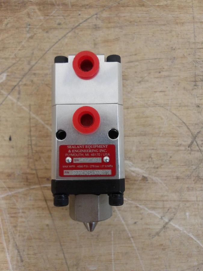 Used SEALANNT EQUIPMENT 2200-245-020-AA NO DRIP VALVE, #5221026G NEW
