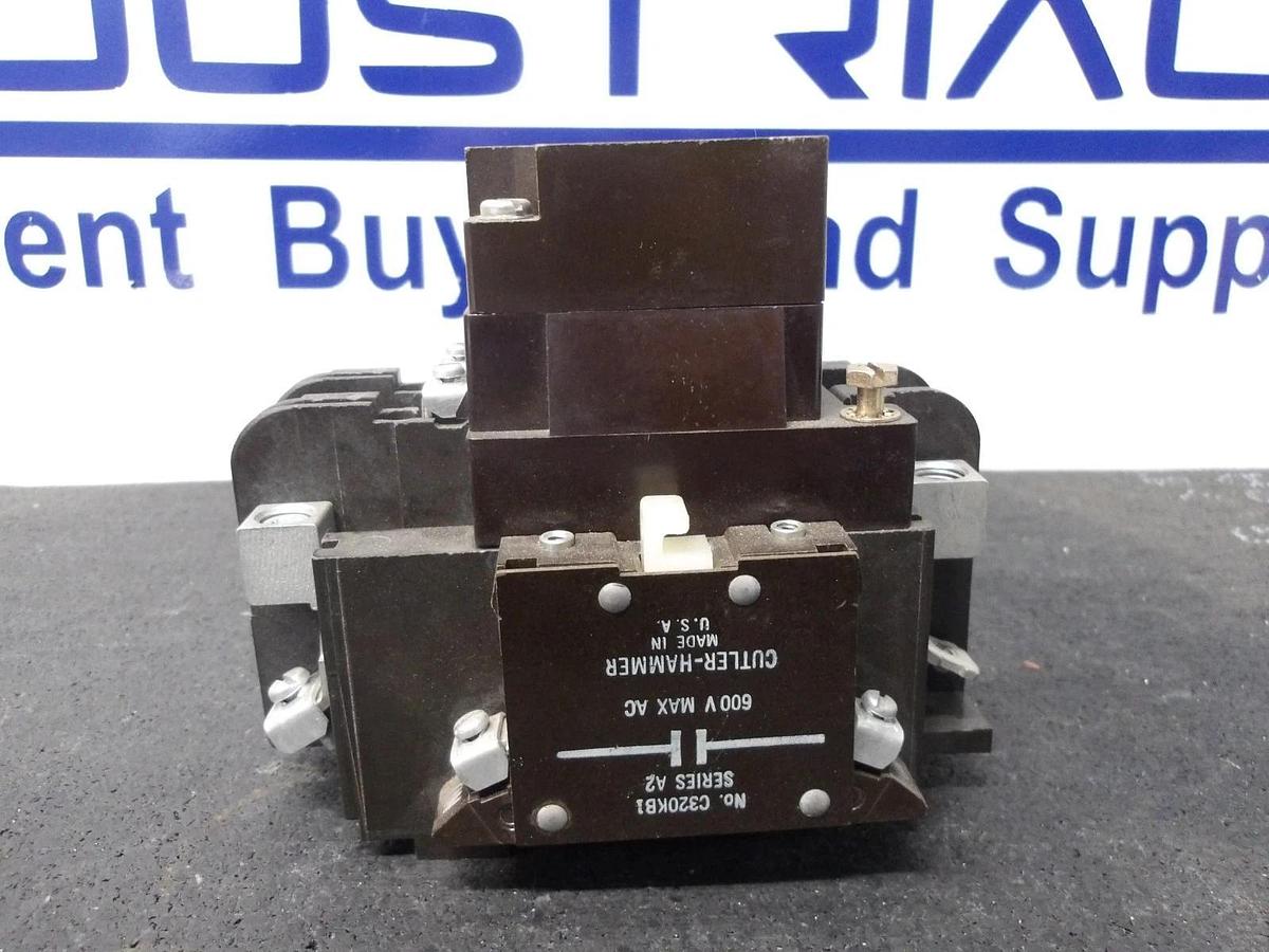 Used CUTLER HAMMER 60 AMP LIGHTING CONTACTOR C30DG3, #326209G USED