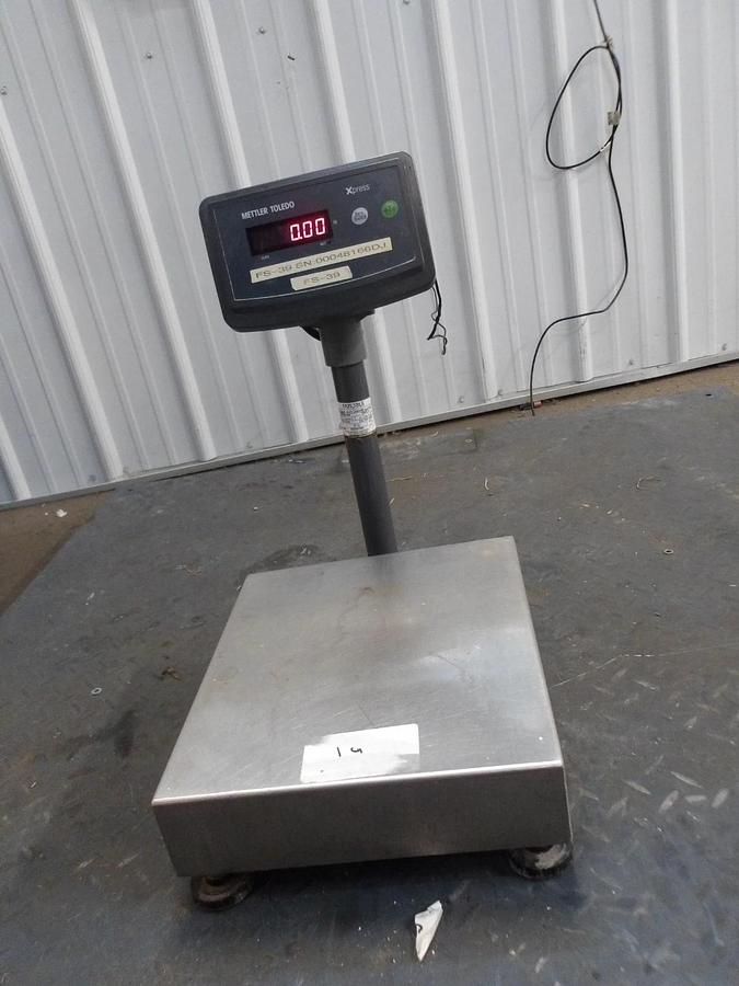 Used METTLER TOLEDO XPRESS DIGITAL SCALE XBL60R-X1D, #812248G USED