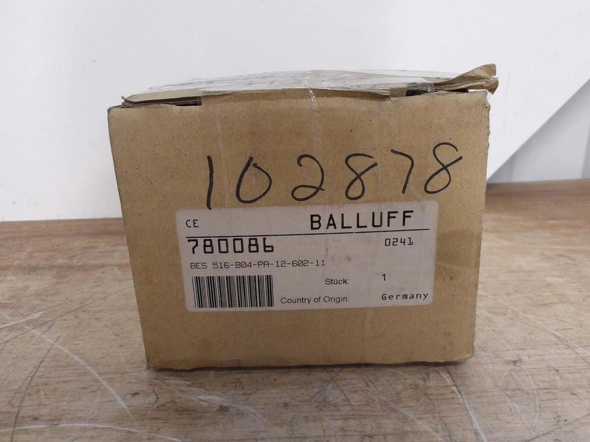 BALLUFF BES-516-B04-PA-12-602-11 POSITION LIMIT SWITCH, #5221118G NIB