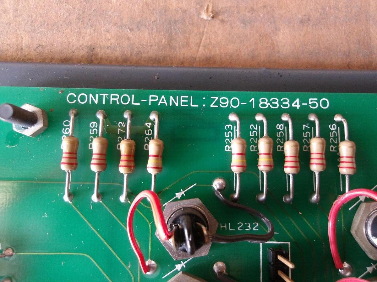 Used MURATEC Z90-18334-50/Z90-18444-50 OPERATOR PANEL, #118146G USED