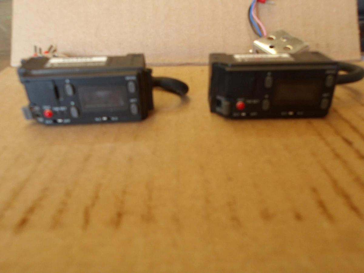Used KEYENCE CZ-K1 DIGITAL FIBEROPTIC AMPLIFIER UNIT (LOT OF 2), #424250G USED
