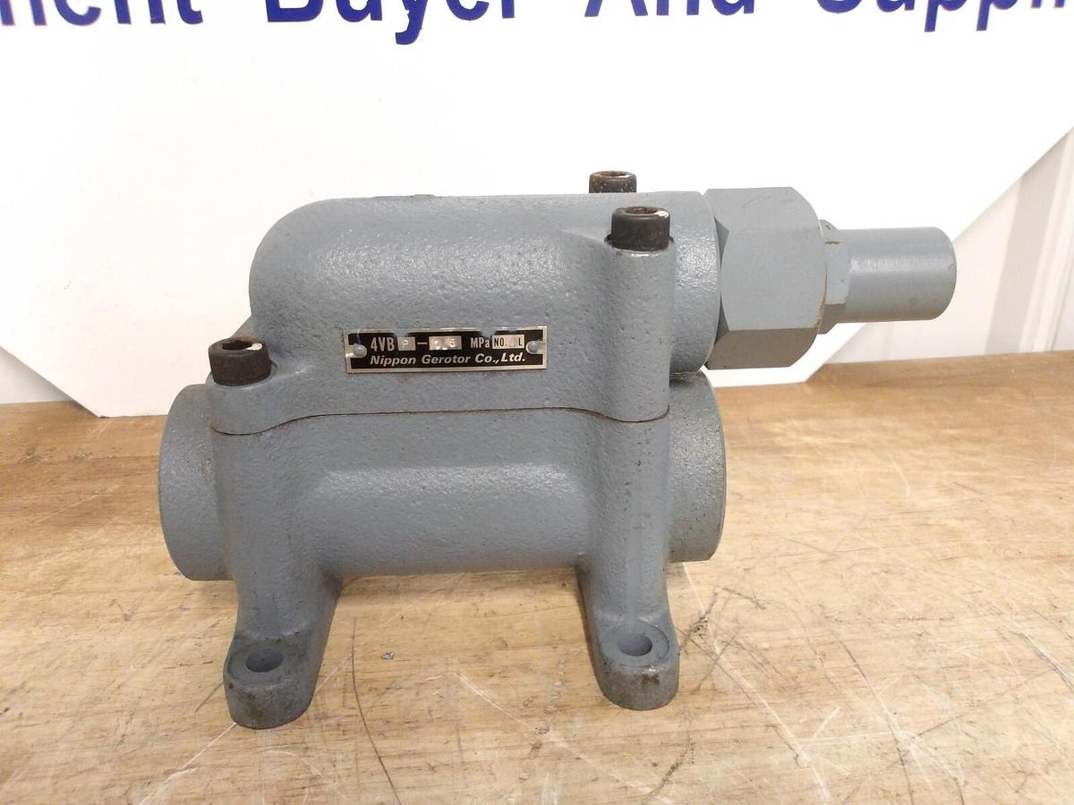 Used NIPPON GEROTOR 4VBP-0.5 TROCHOID PUMP, #66315G NEW