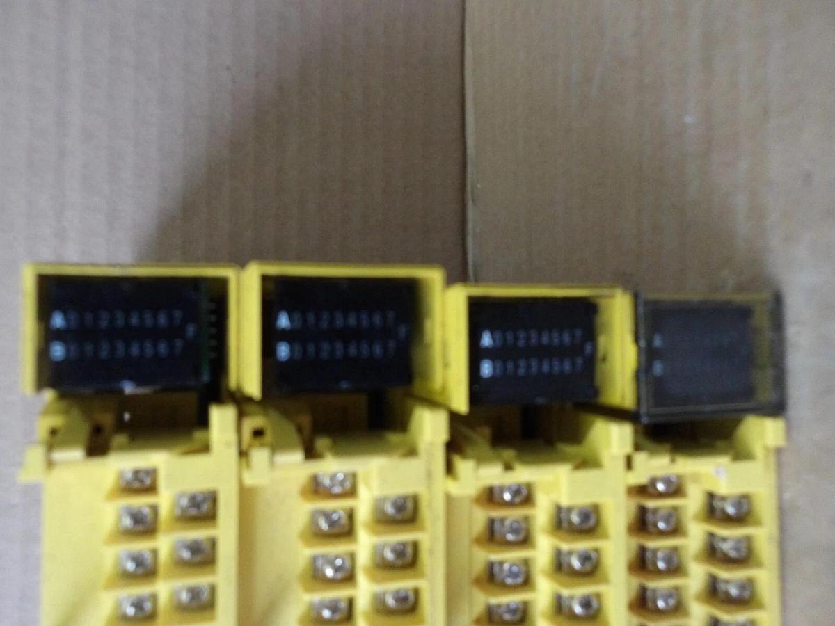 Used FANUC A1D16D INPUT MODULES (LOT OF 4), #79156G USED