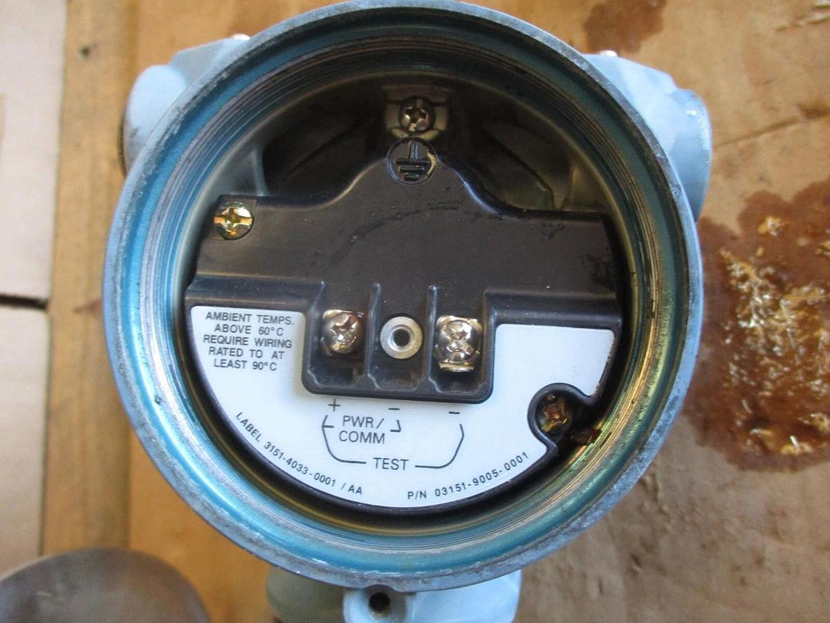 Used ROSEMOUNT 3051 PRESSURE TRANSMITTER, #971115J USED