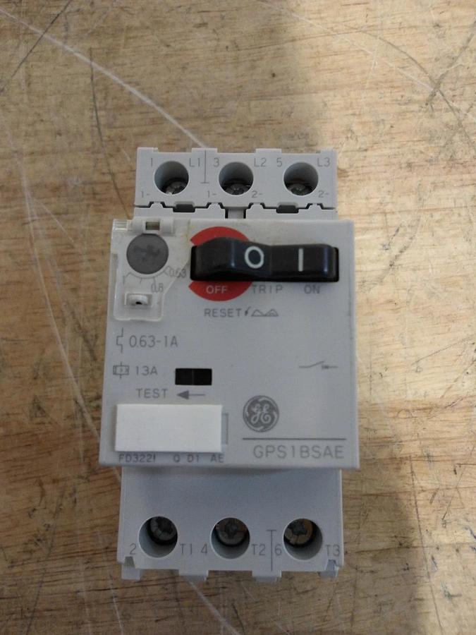 GE GPS1BSAE MANUAL MOTOR STARTER, #520931G NIB