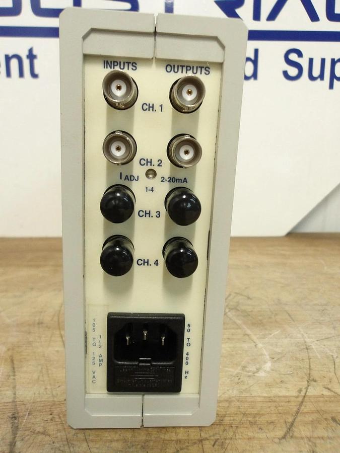 PCB PIEZOTRONICS 482A16 SENSOR SIGNAL CONDITIONER, 4 CHANNEL, #691208G NIB
