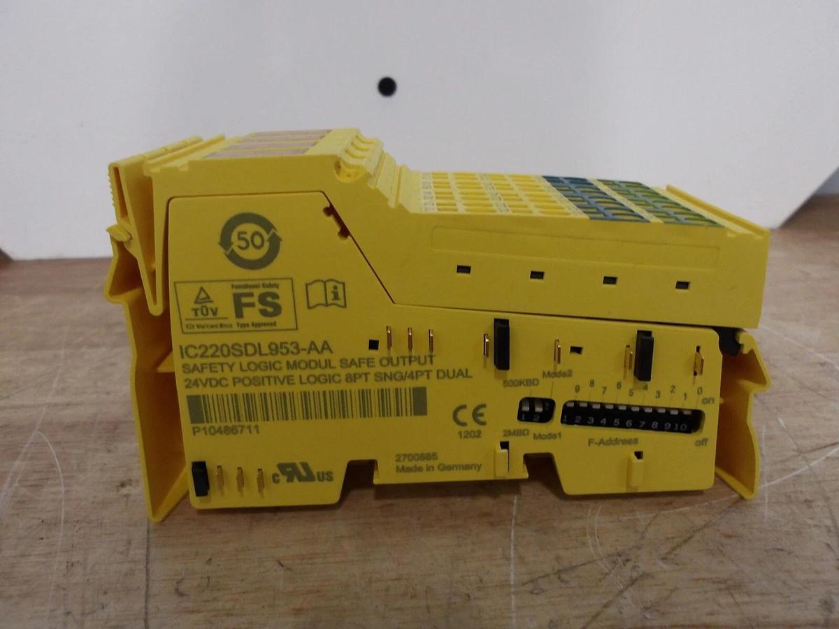 GE 1C220SDL953-AA SAFE LOGIC MODULE, #4211013G NIB