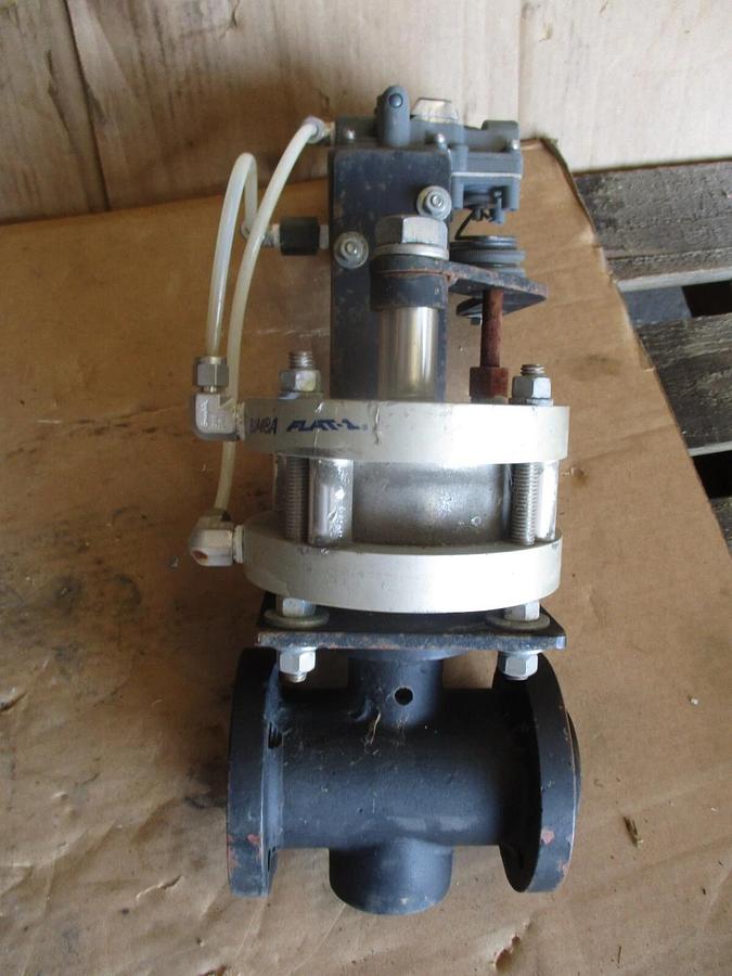 Used HERCULES 1" STELL (PINCH?) VALVE, #917256J NEW (WEATHERED)