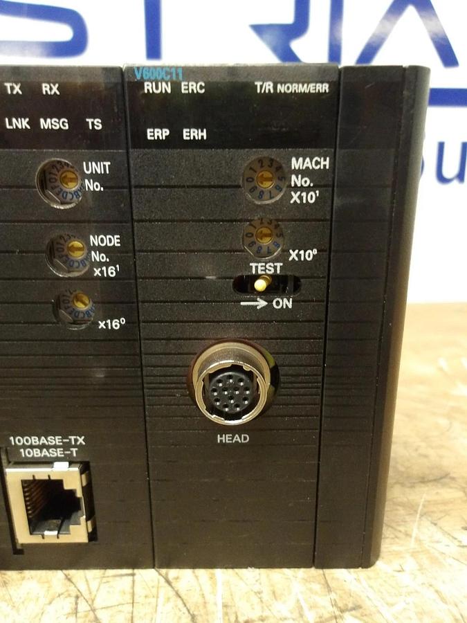 Used OMRON RACK W/ POWER SUPPLY CPU AND 2 CARDS, #12301130G USED