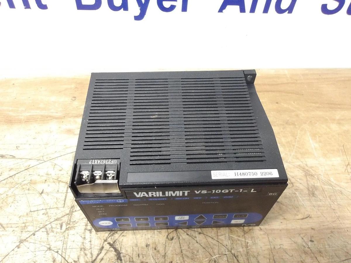 Used NSD VARILIMIT VS-10GT-1-L LIMIT SWITCH OUTPUT CONTROLLER, #130834G USED