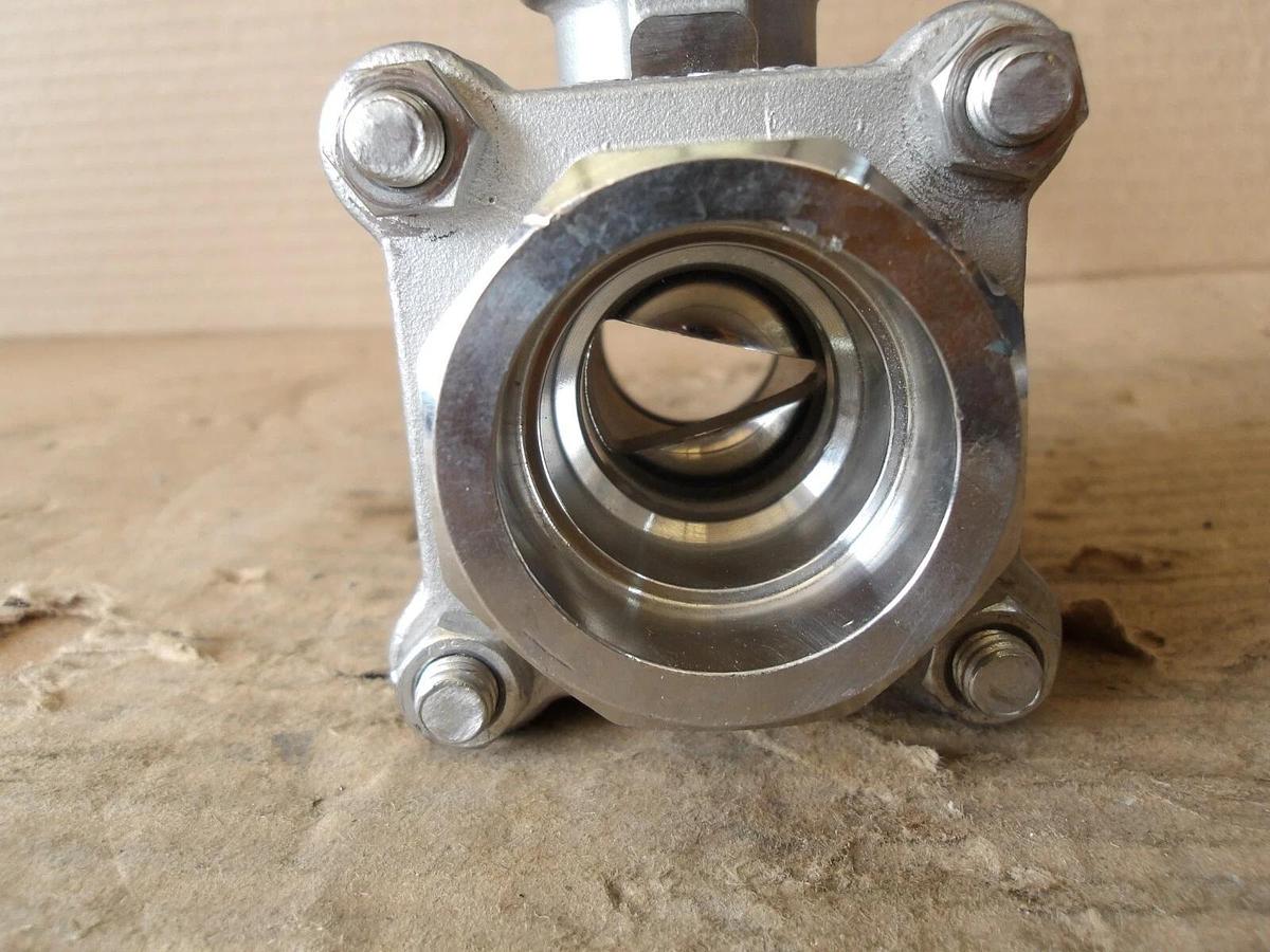 Used AT 800 S/S SPLIT BALL VALVE, #813750G NEW