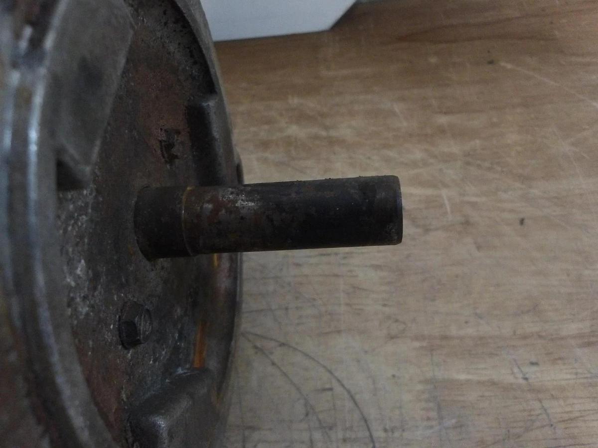 Used BALDOR RELIANCE 1 HP MOTOR, FR 56C, RPM 1750, 180 VDC, #1091015G USED
