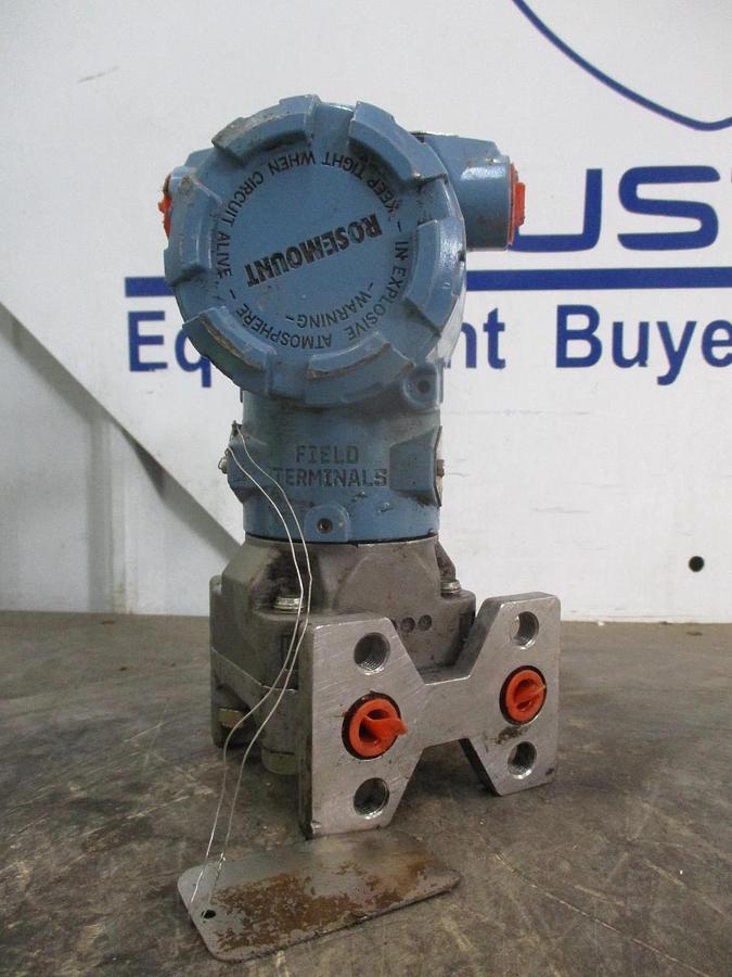 Used ROSEMOUNT 3051 PRESSURE TRANSMITTER, 4-20 MA, #351217J USED