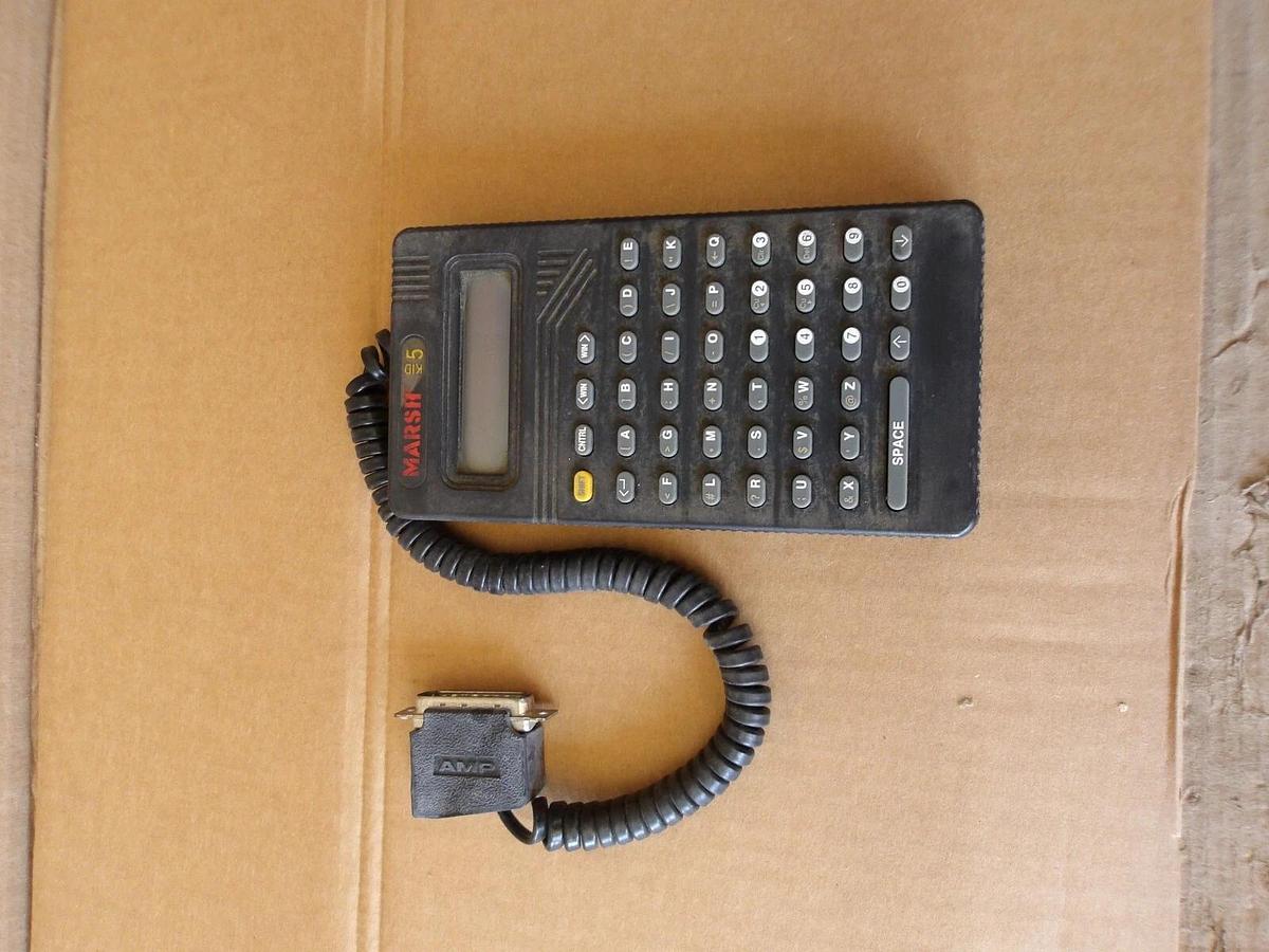 Used MARSH KID5 PROGRAMMABLE PENDANT K2606002, #93145G USED