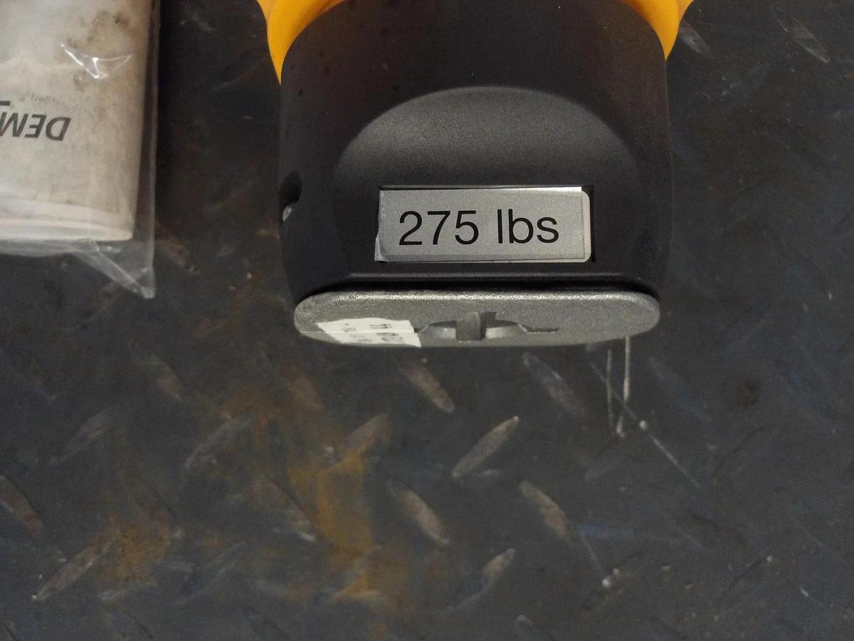 Used DEMAG DCM-PR02 CHAIN HOIST 275 LBS, 9 FT LIFT, #79935G NEW