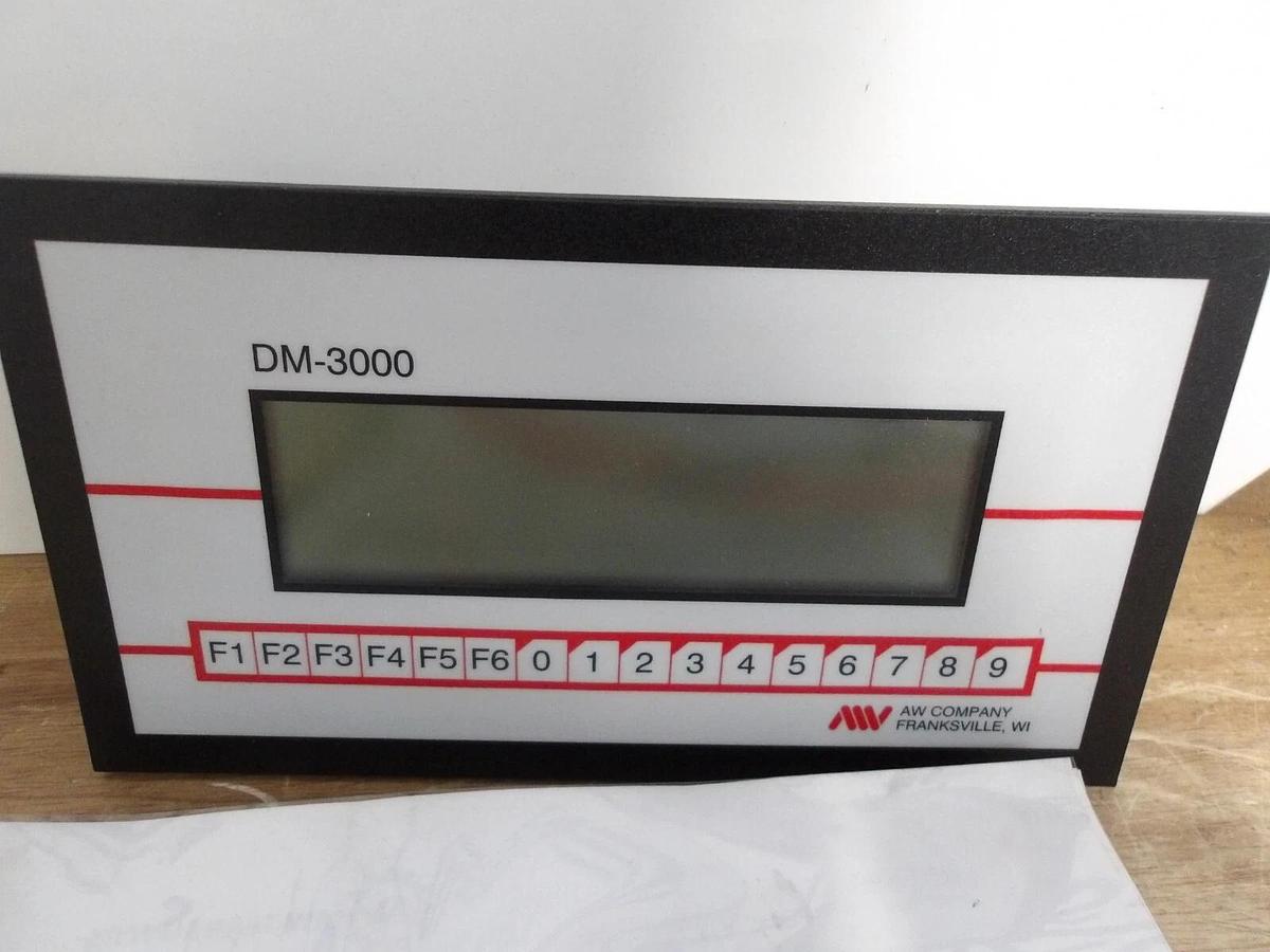 Used AW DM-3000 MULTI CHANNEL FLOW COMPUTER, #313147G NEW