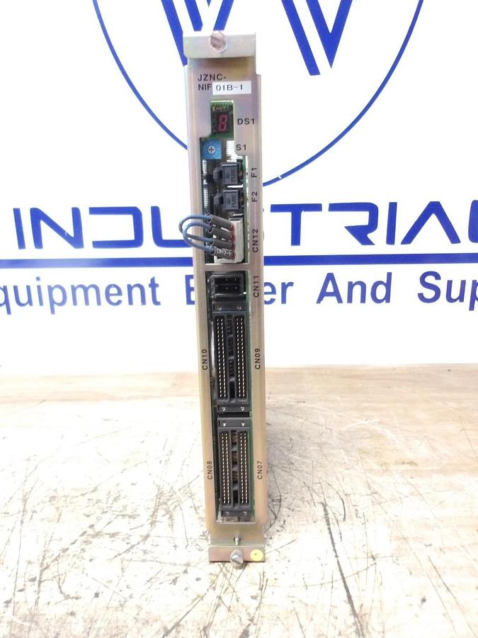 Used YASKAWA NX100 ROBOT CONTROL MODULE JZNC-N1F01B-1, #1219828G USED