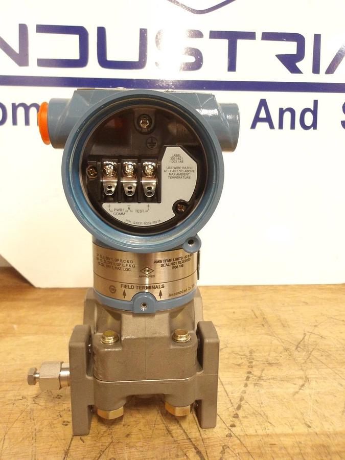 ROSEMOUNT 3051 PRESSURE TRANSMITTER, #8291155G NIB