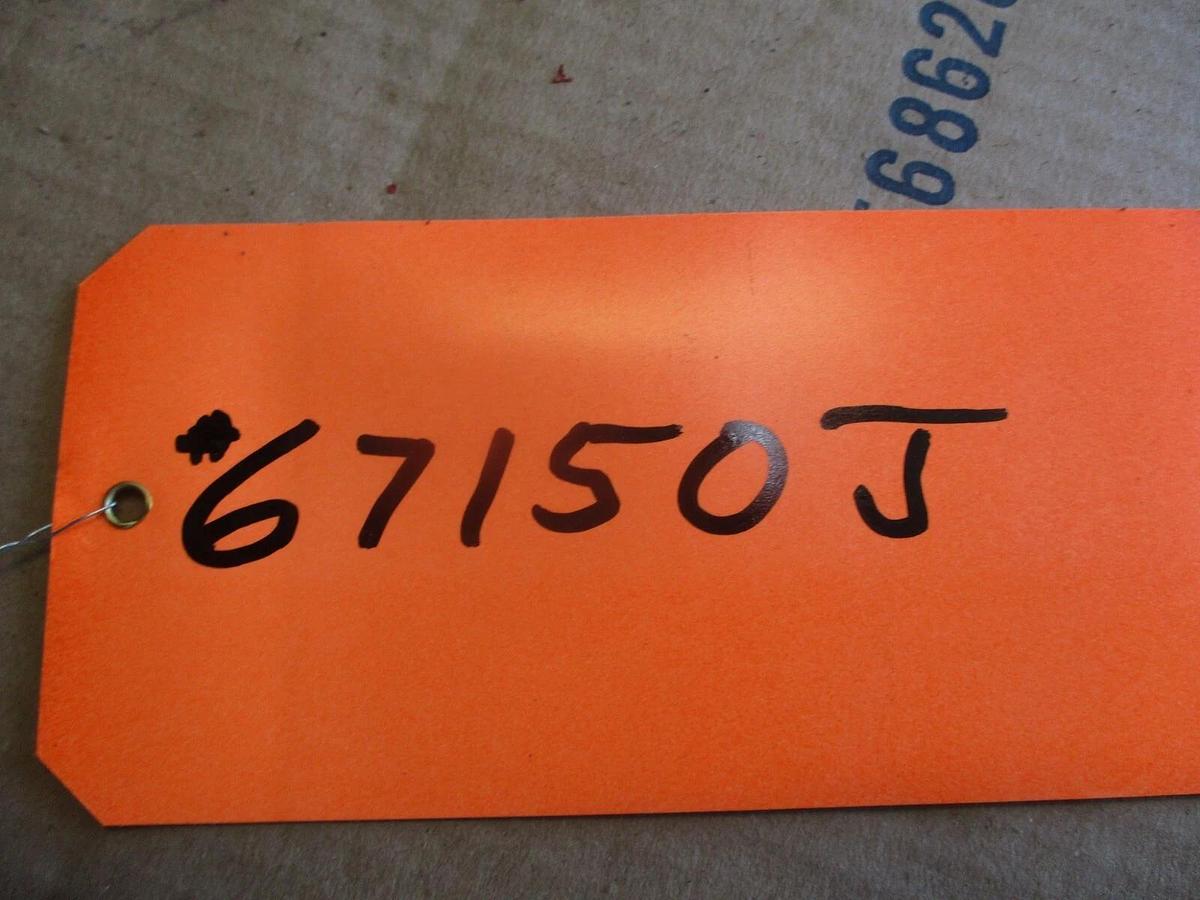 Used FLOW-TEK 1/2" STAINLESS CONTROL VALVE W/ ACTUATOR, #67150J NEW