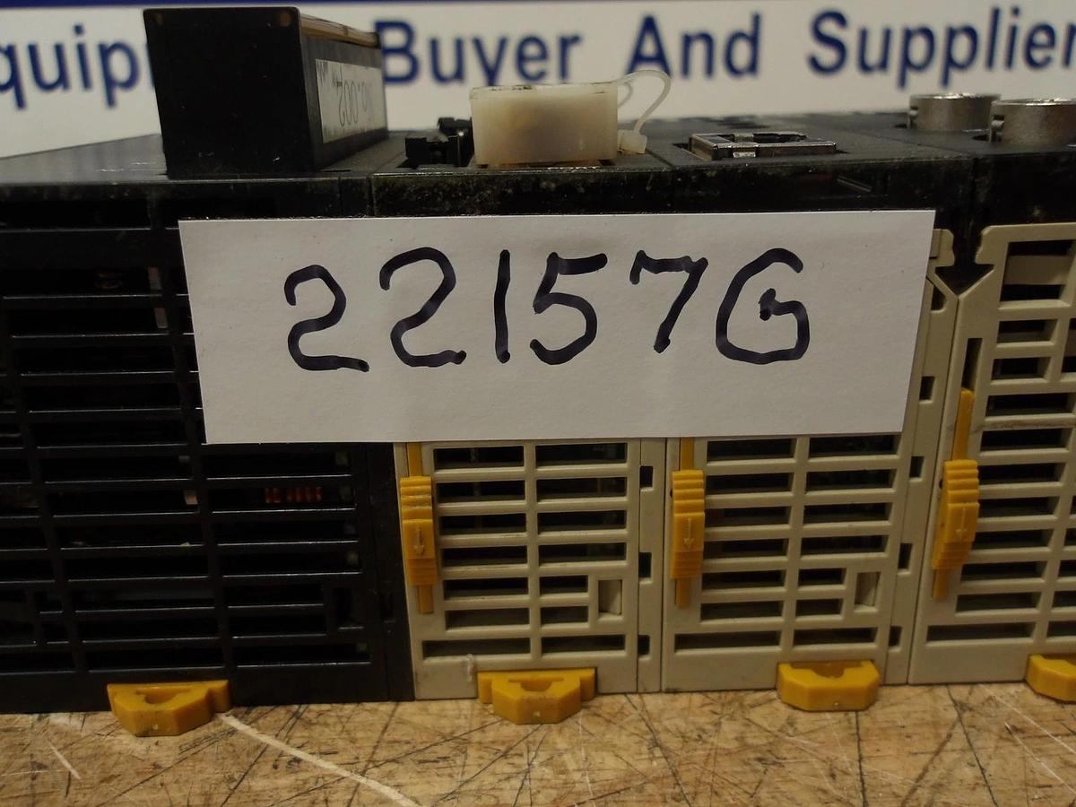 Used OMRON RACK W/ CPU & CARDS CJ1W-PD025, #22157G USED
