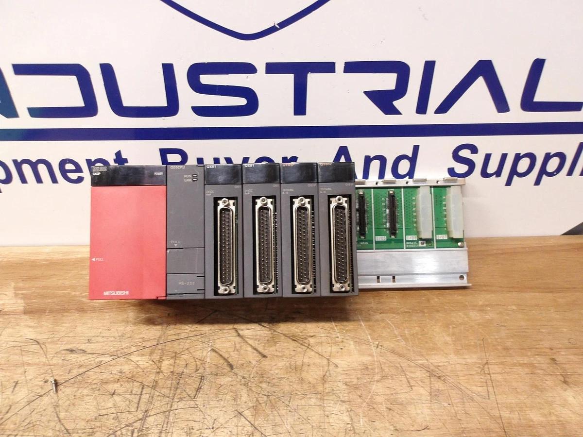 Used MITSUBISHI G38B RACK & CARDS, #119917G USED