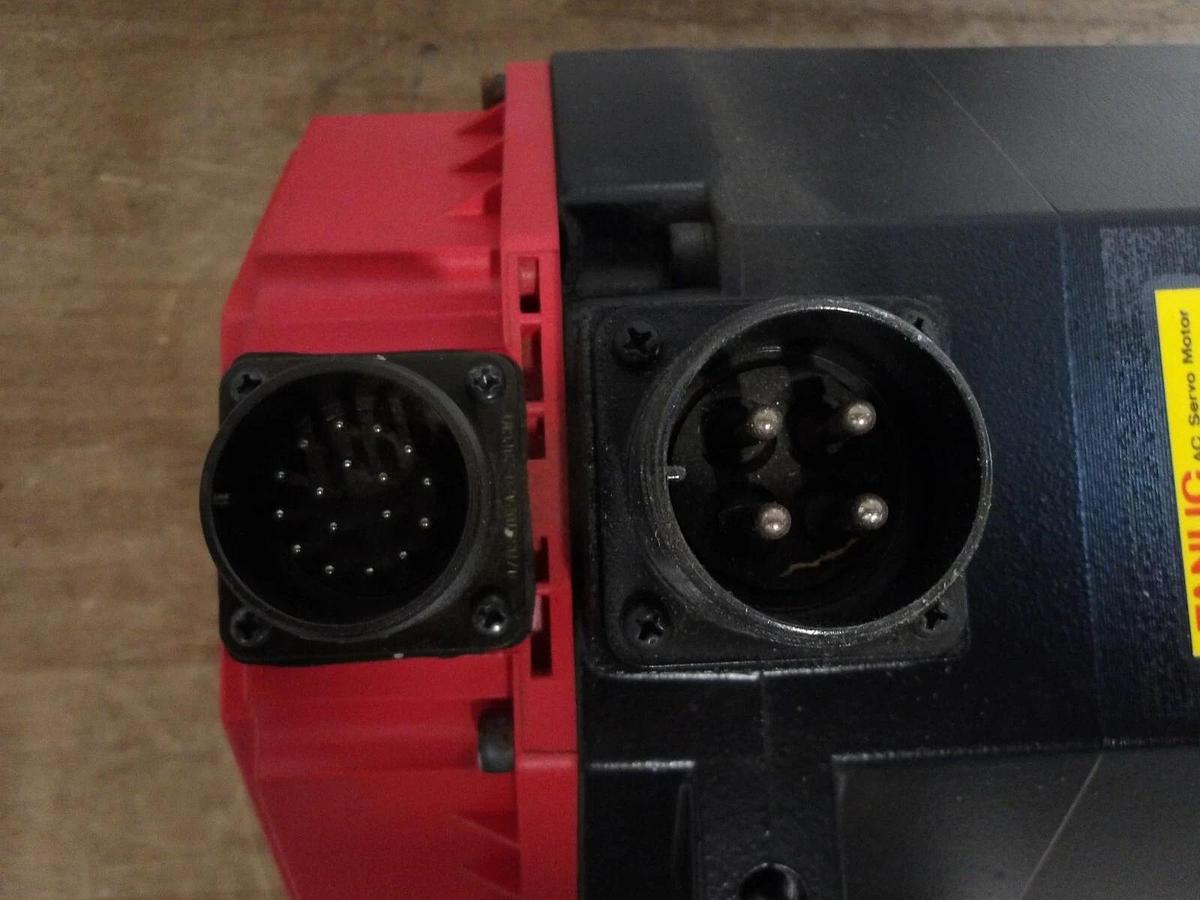 Used FANUC A06B-0166-B675 S016 AC SERVO MOTOR, 2000 RPM, #5271114G NEW