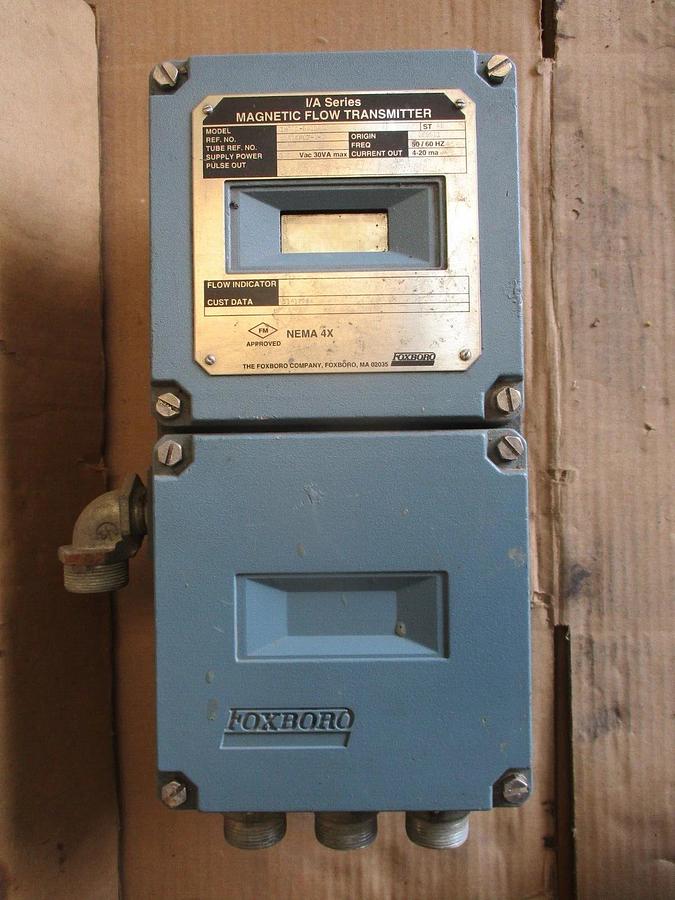 Used FOXBORO IMT20 MAGNETIC FLOW TRANSMITTER, #711245J USED