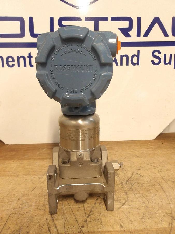 Used ROSEMOUNT 3051 PRESSURE TRANSMITTER, #829745G NEW