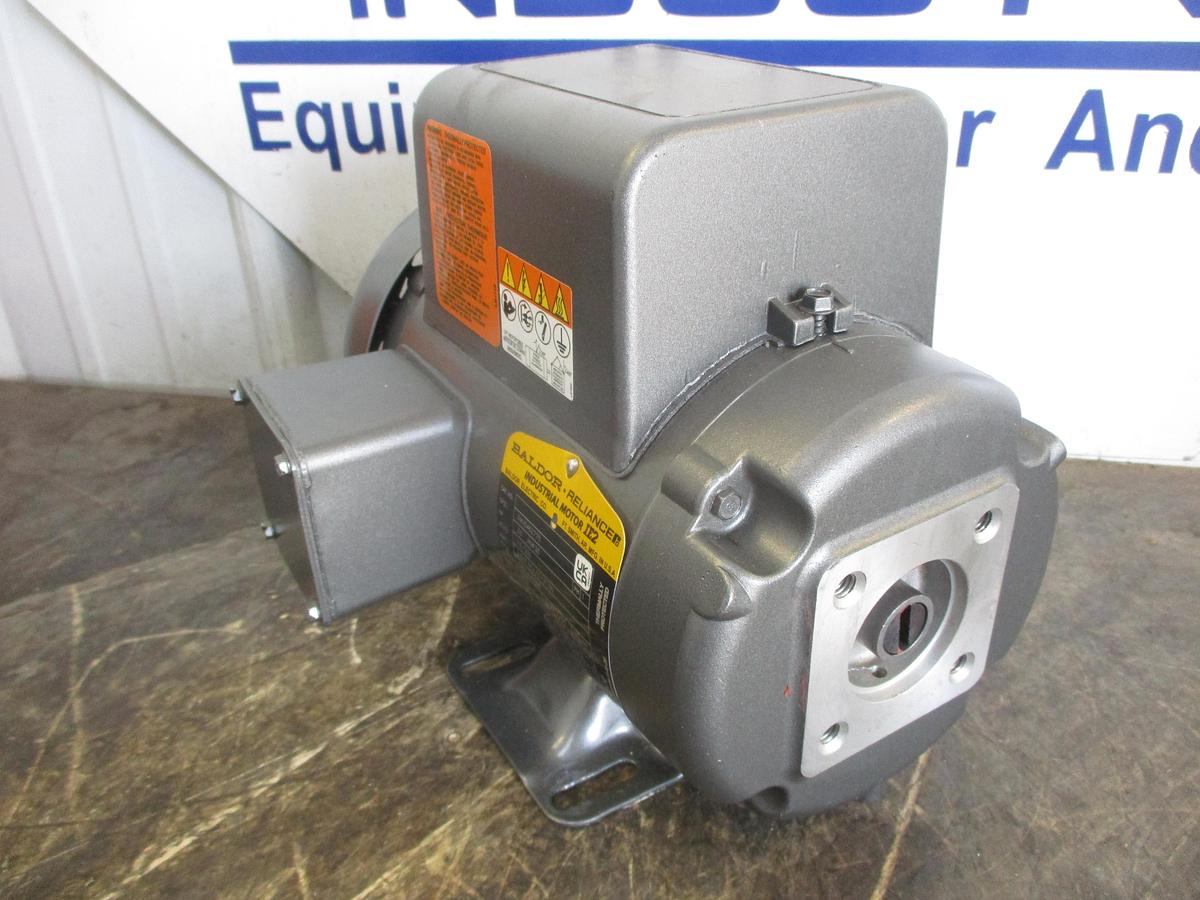 BALDOR RELIANCE 0.33 HP MOTOR (SINGLE PHASE) FR 56YZ, 115/230 V