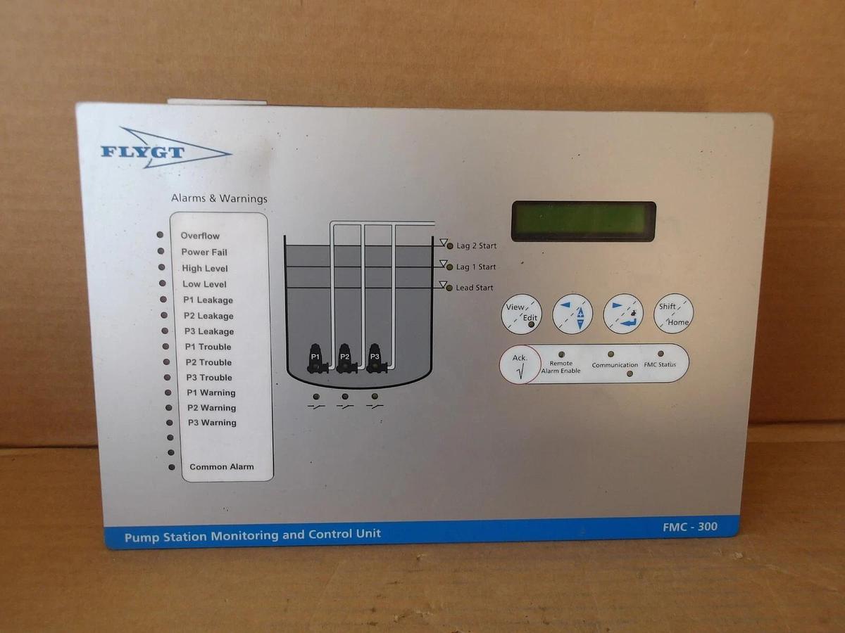 Used FLYGT FMC-400F STATION MONITORING & CONTROL UNIT, #1112155G USED