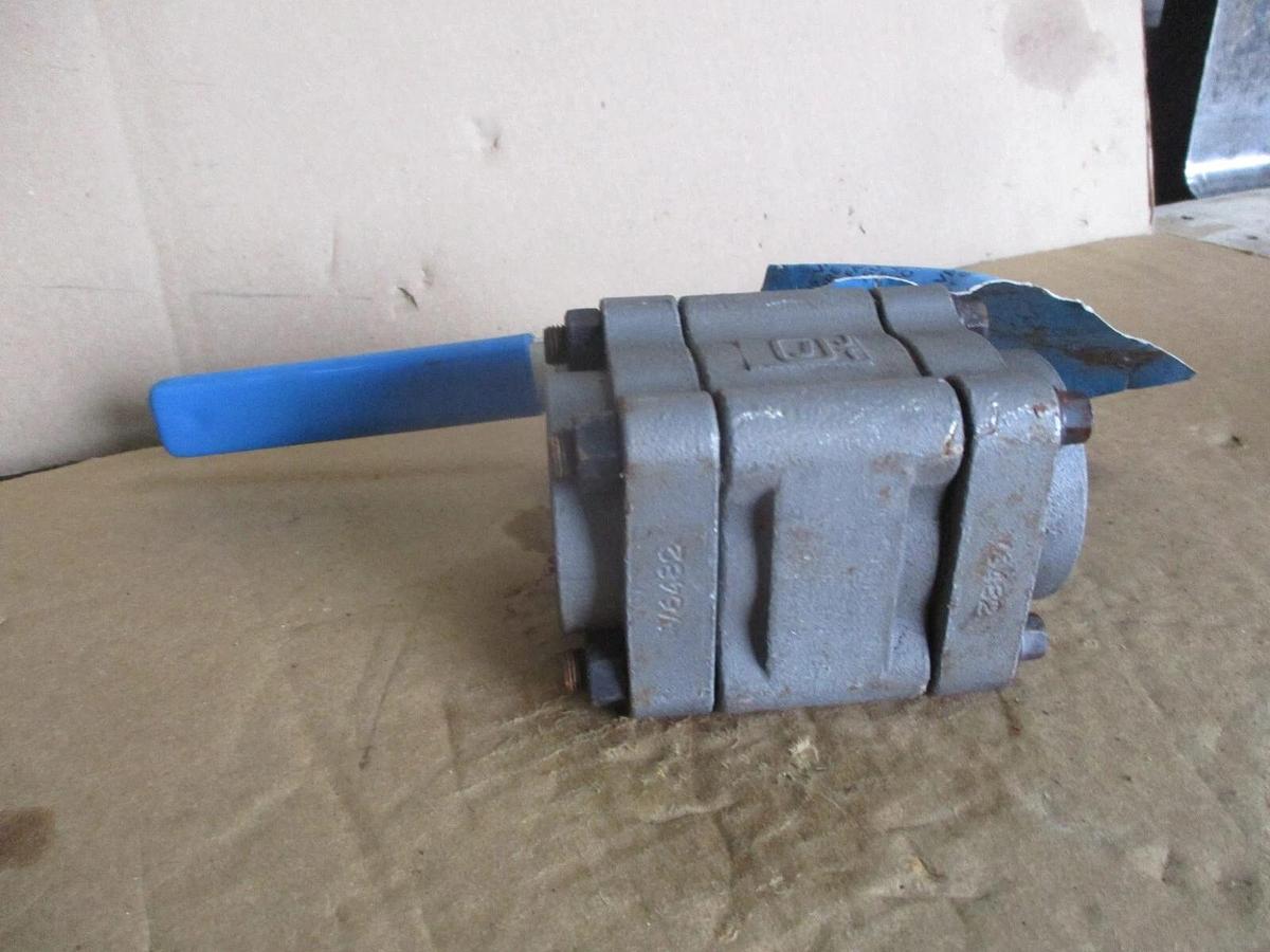 Used JAMESBURY 1" STEEL BUTT-WELD BALL VALVE, #68850J NEW