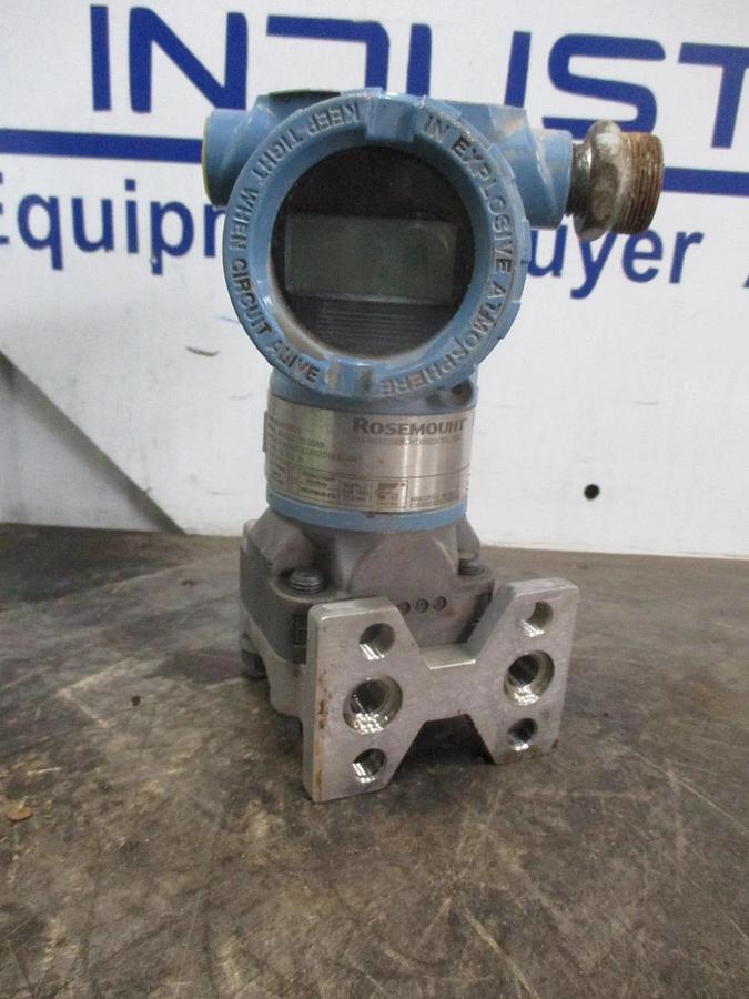Used ROSEMOUNT 3051C PRESSURE TRANSMITTER, #36908J USED