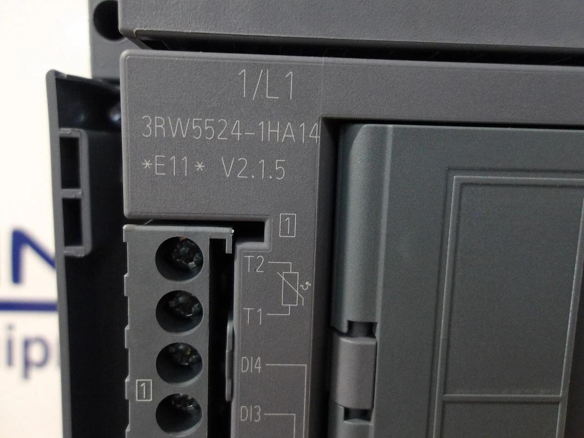 Used SIEMENS SIRIUS 3RW55 SOFT START, 10-30 HP, #1126300G NEW