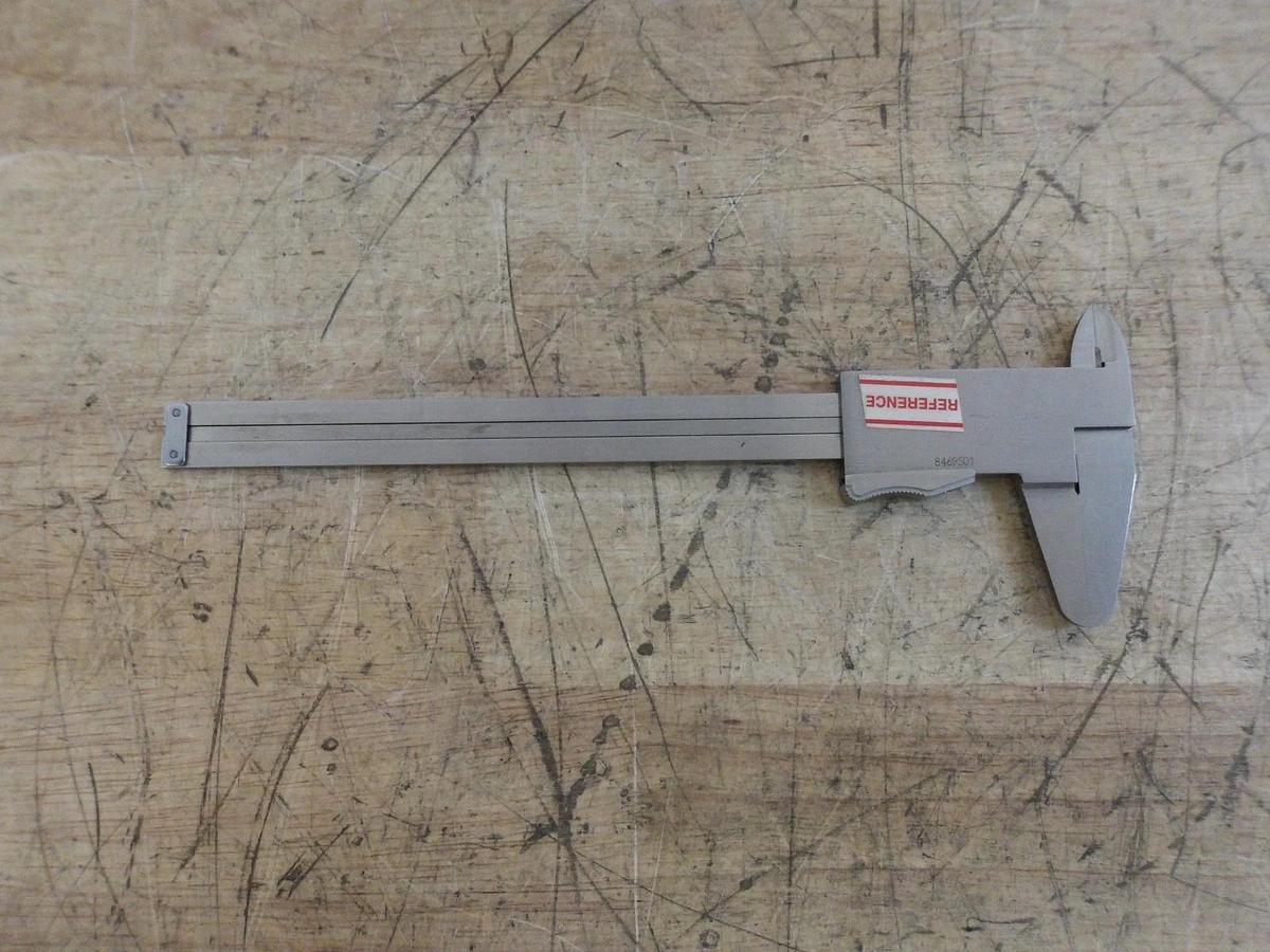 Used MITUTOYO 6" SLIDE CALIPER, #814906G USED