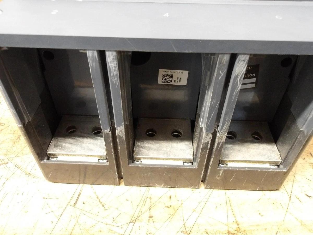 Used SIEMENS 1200 AMP BREAKER 3VA6712-6KP31-0AA0, #1126830G NEW