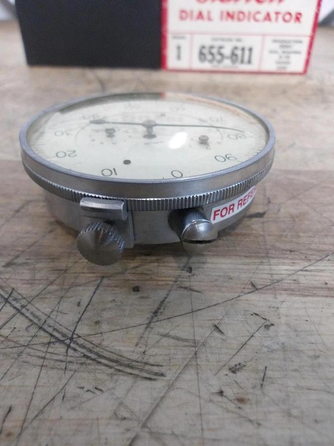 Used STARRETT 655-611 DIAL INDICATOR, #813130G USED