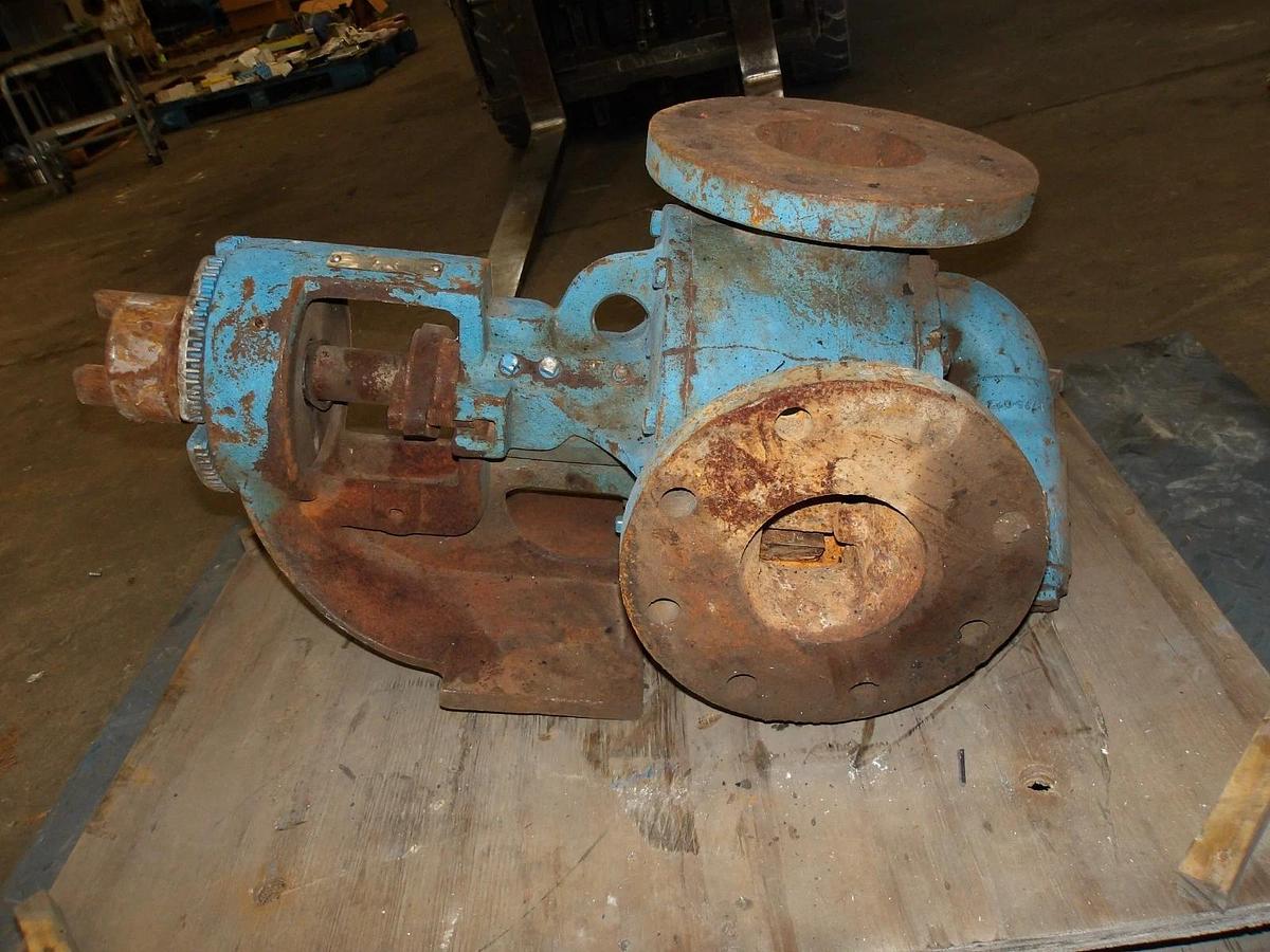 Used VIKING 4" POSITIVE DISPLACEMENT PUMP LQ124A, #861009G USED