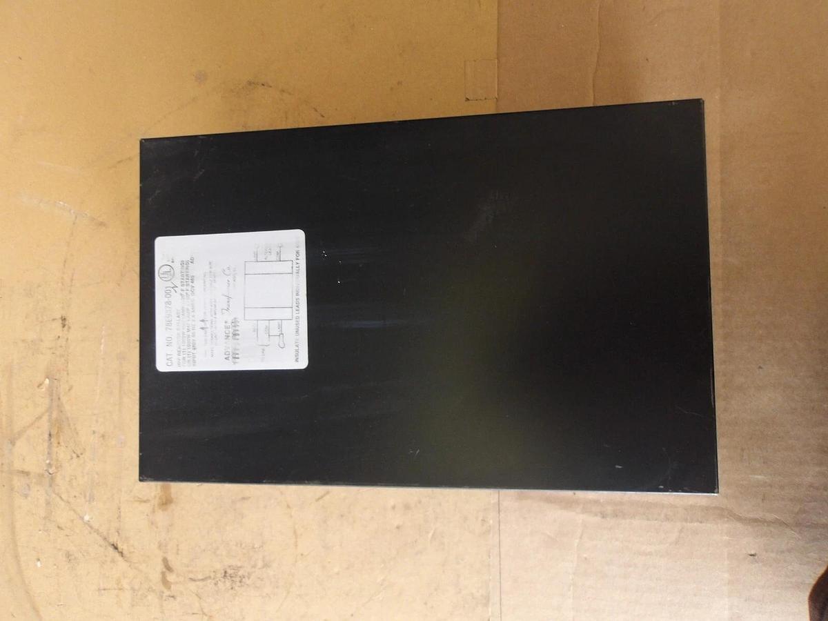 Used ADVANCE 78E9378-001 BALLAST 1000 WATT, #620237G NEW