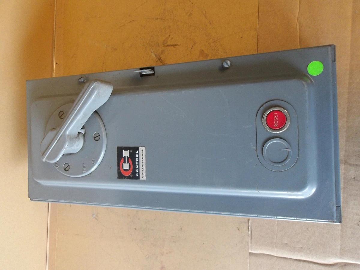 Used CUTLER HAMMER 9591 AUTOMATIC STARTER, SIZE 0, #6211000G USED