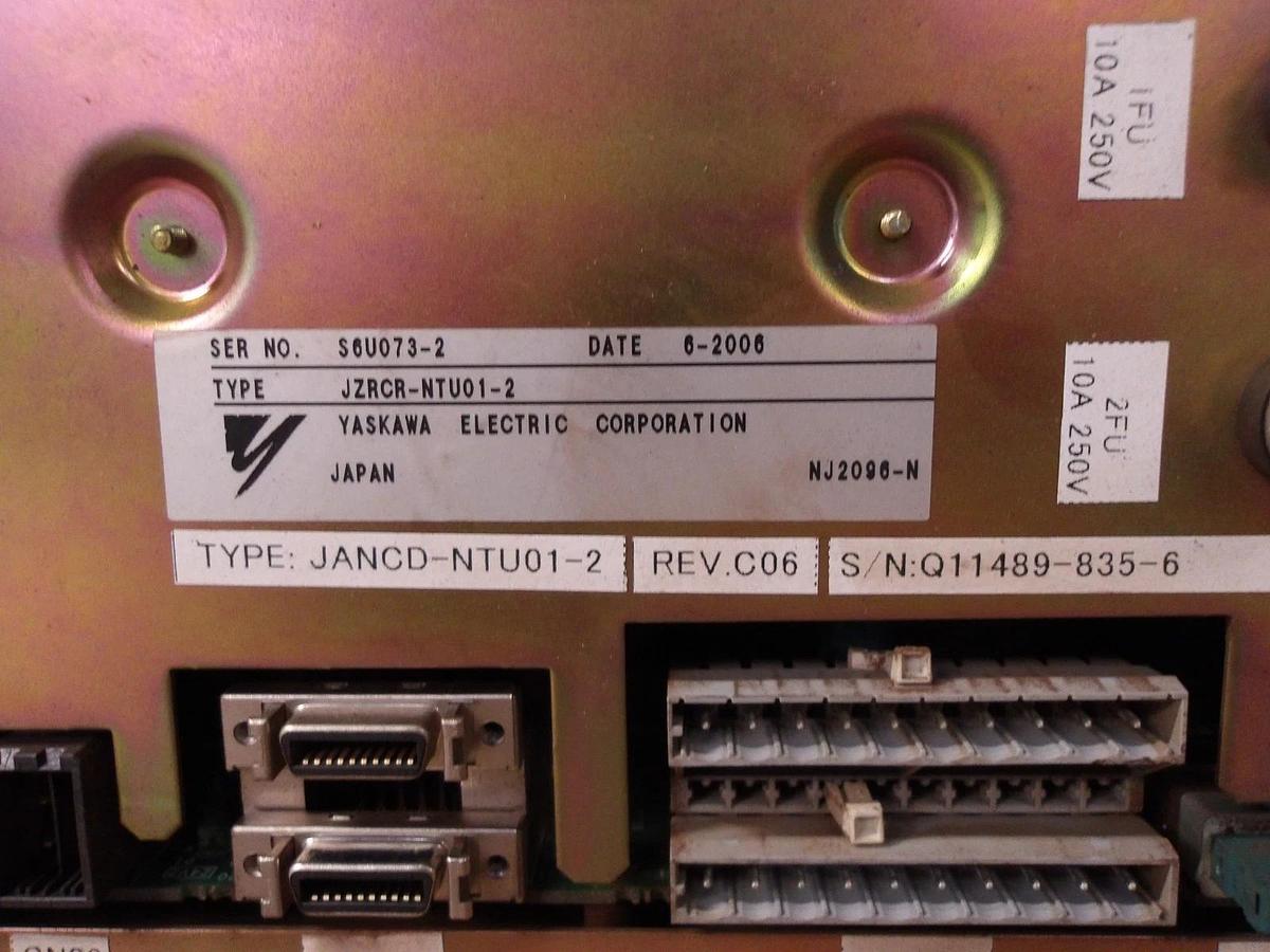 Used YASKAWA JZRCR-NTU01-2 BRAKE RELEASE SERVO CONTROLLER, #171030G USED