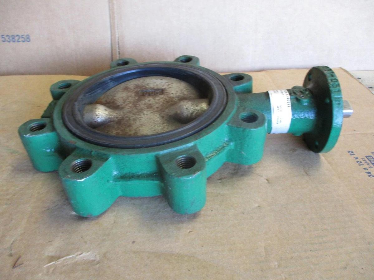 Used CAMERON 6" BUTTERFLY VALVE (NO HANDLE) #4221045J NEW