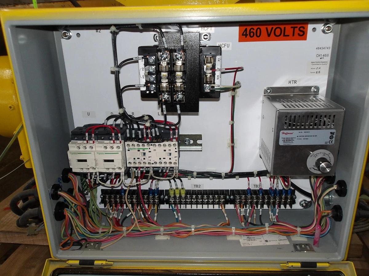 Used YALE 1/2 TON CABLE HOISET W/ TROLLE BEW1-17PT1462, #113152GJW NEW