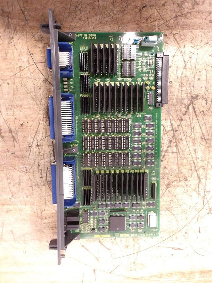 Used FANUC A16B-2201-0480/04C I/O PROCESS MODULE, #55839 USED