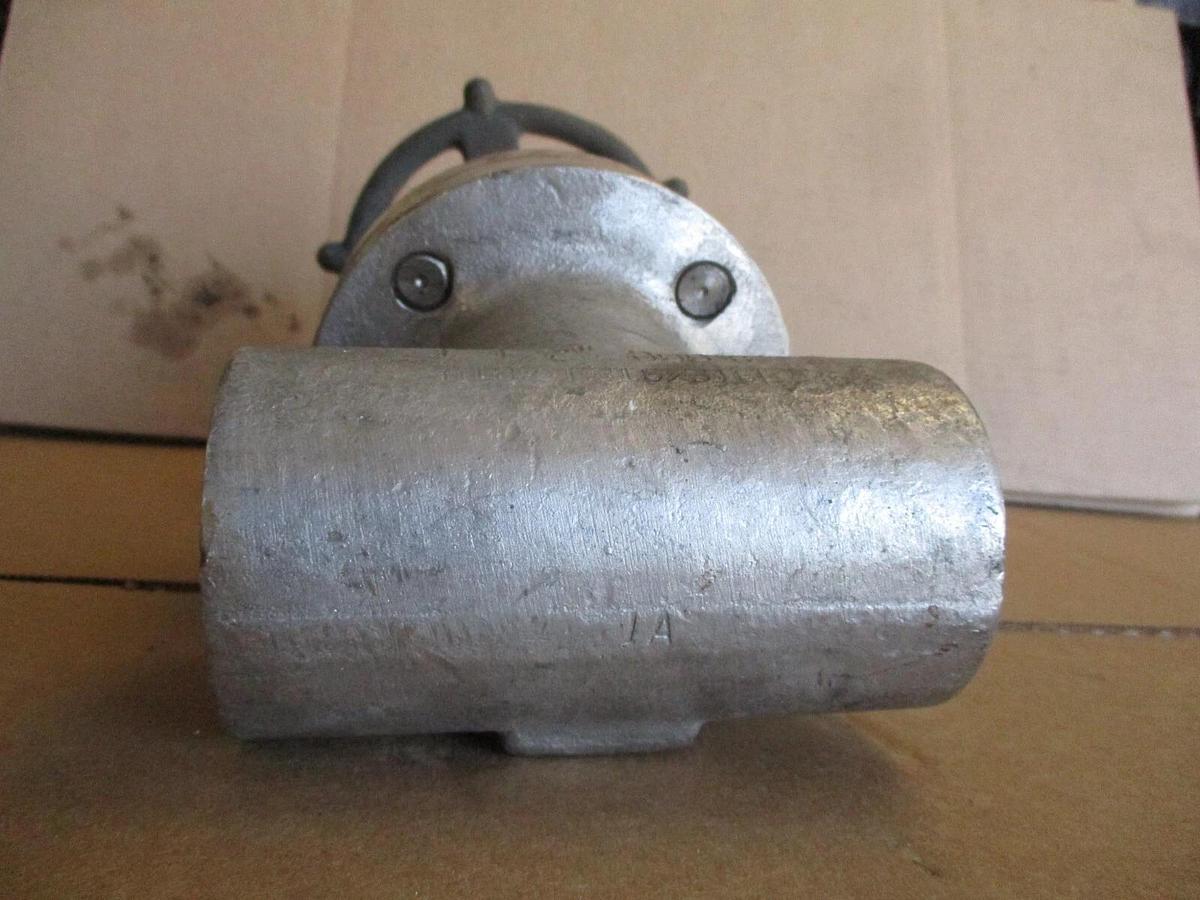 Used VOGT 1-1/2" STAINLESS GATE VALVE, #67306J NEW