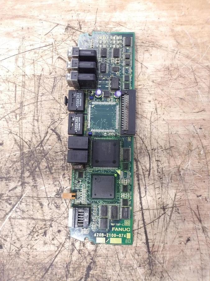 Used FANUC A20B-2100-0740/09B SERVO CIRCUIT BOARD, #23243G USED