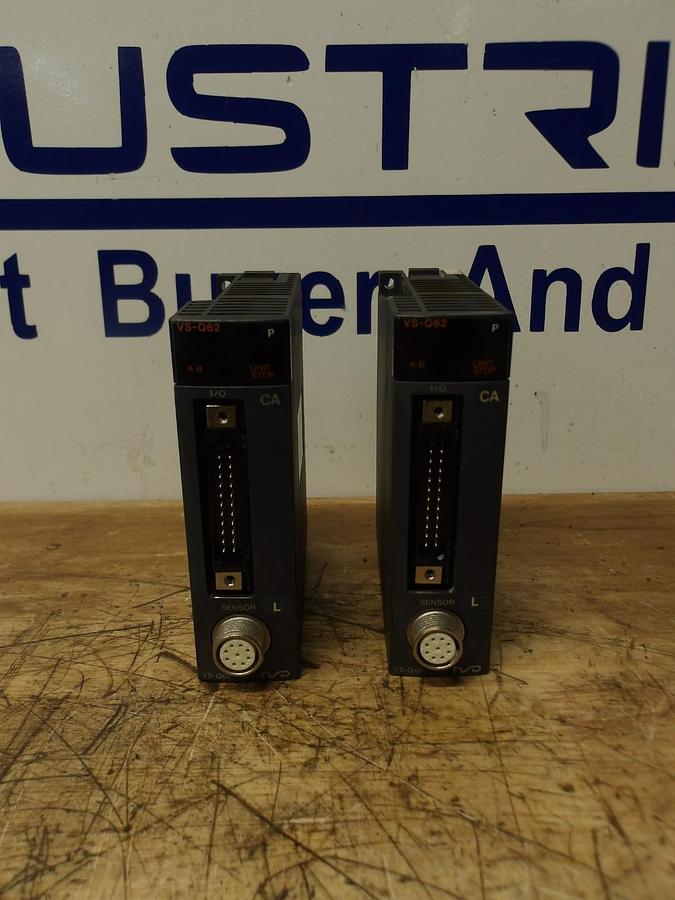 Used NSD / MITSUBISHI Q62P-L HIGH SPEED COUNTER MODULE (LOT OF 2) #23215G USED